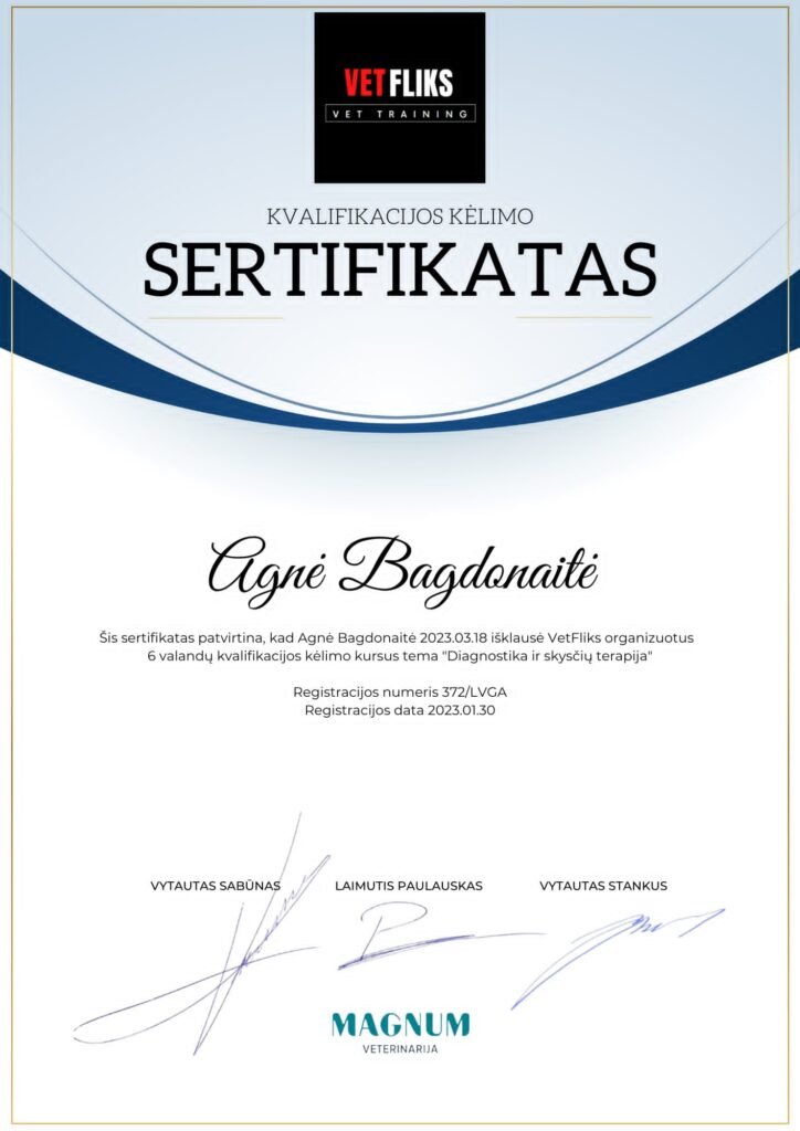 Agnės sertifikatas